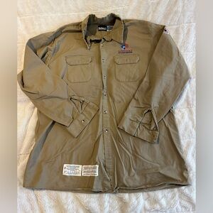 Bulwark FR IQ Series Cat 2 2112 Men's 3XL Flame Resistant Work Shirt